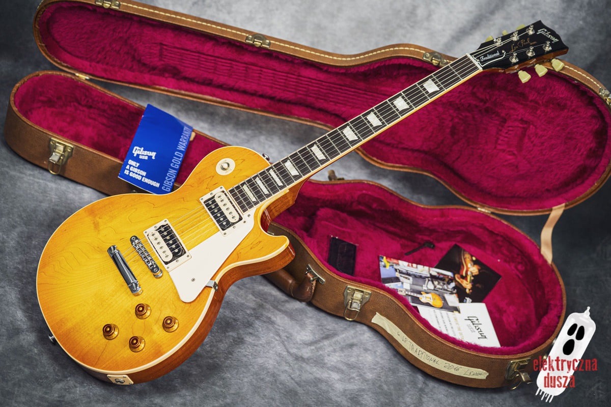 ギター Gibson Les Paul 2016 Limited Lemon Burst Gibson Les Paul Traditional Limited Plain Top Lemon Burst 2016